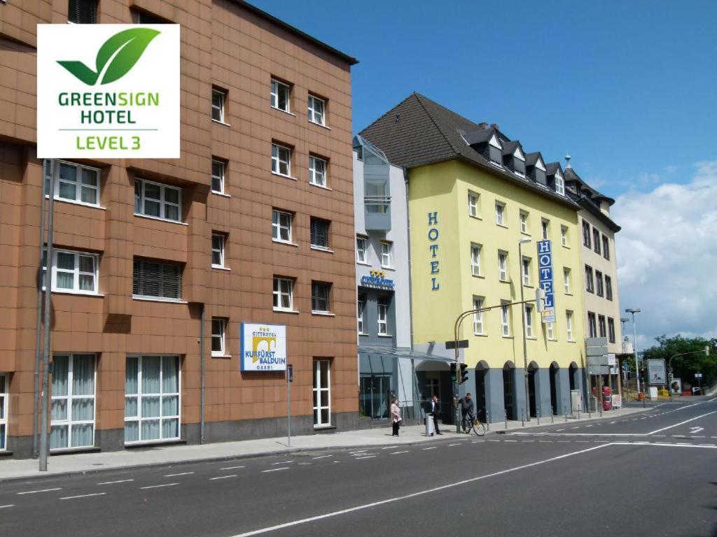 City-Hotel Kurfuerst Balduin Coblença Exterior foto